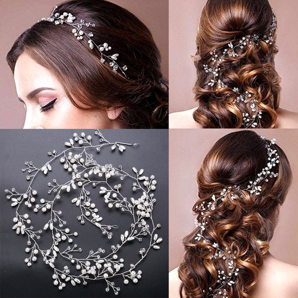 2019 Fashion Wedding Hair Accessories Simulated Pearl Haedbands