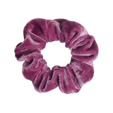 Fashion Silk Women Scrunchie Solid Color Elastic Hair Ties For Women