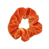 Fashion Silk Women Scrunchie Solid Color Elastic Hair Ties For Women