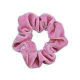 Fashion Silk Women Scrunchie Solid Color Elastic Hair Ties For Women