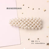 1PC Korean Fashion Pearl Hair Clips for Women Girls