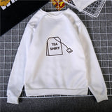 Womens Letters FRIENDS Print Long Sleeve Hoodie Sweatshirt Ladies 2019