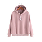 Hot Fashion Women Hoodies Sweatshirt Ladies Hooded Soft Cotton